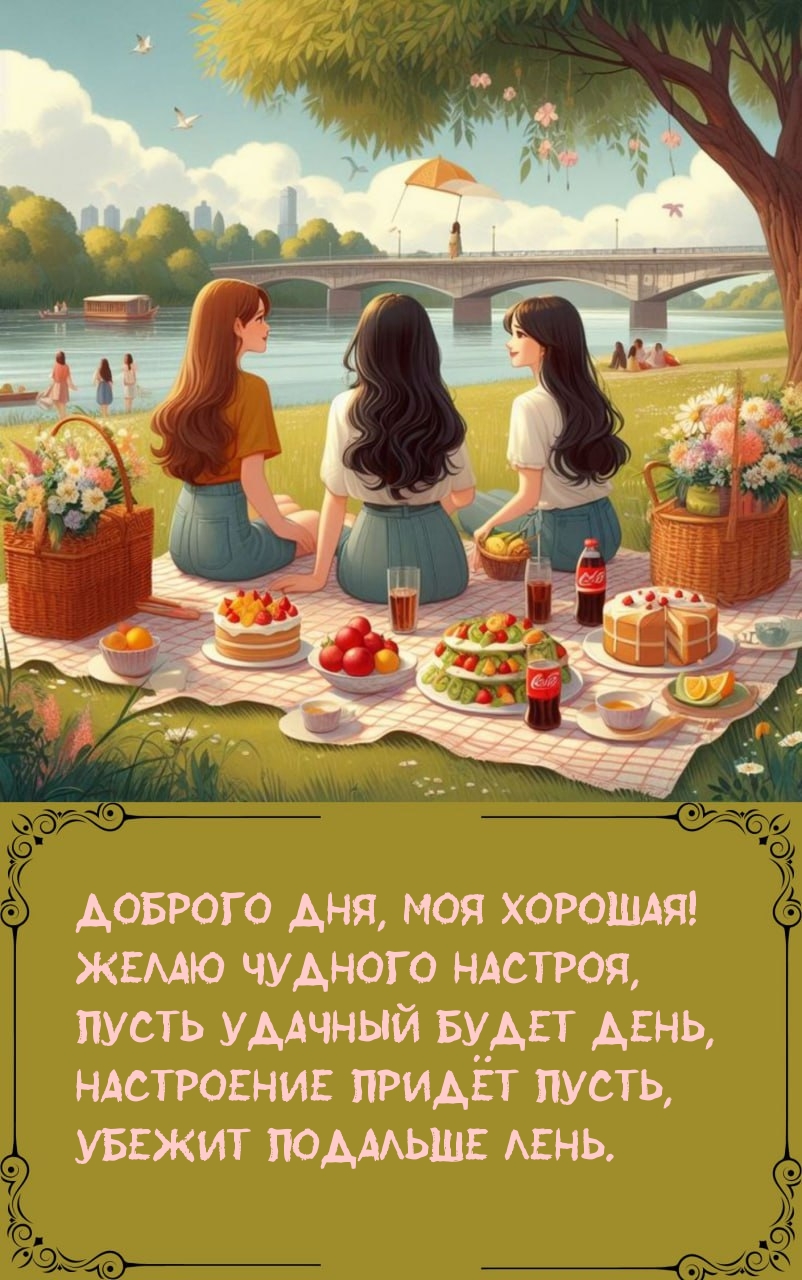 Доброго дня, моя хорошая! Желаю чудного настроя