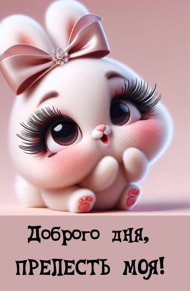 Доброго дня, прелесть моя!