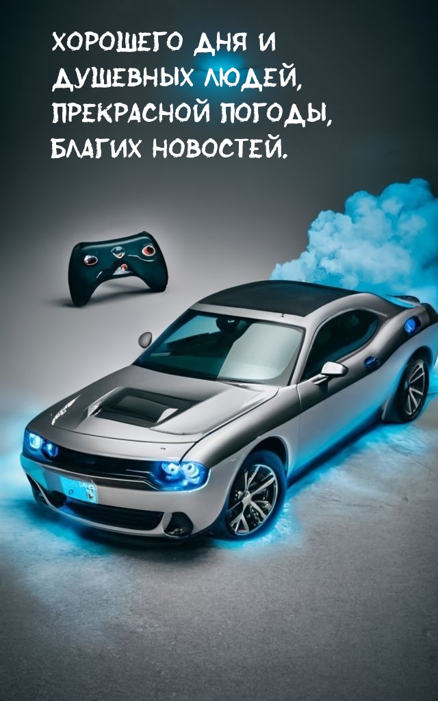 Хорошего дня и душевных людей, прекрасной погоды