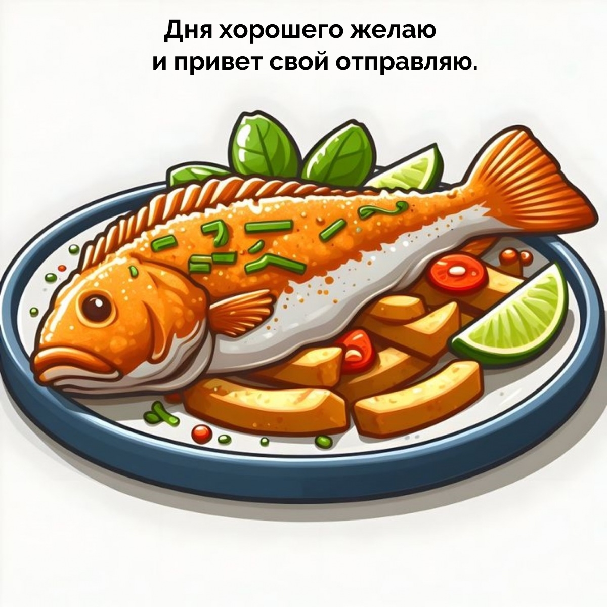 Дня хорошего желаю и привет свой отправляю.
