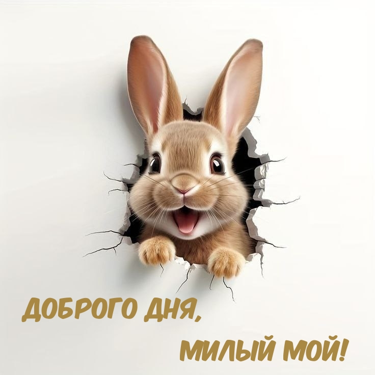 Доброго дня, милый мой!