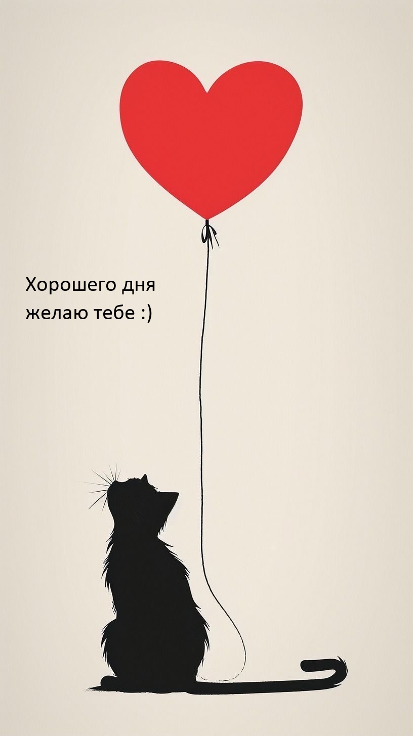 Хорошего дня желаю тебе :)