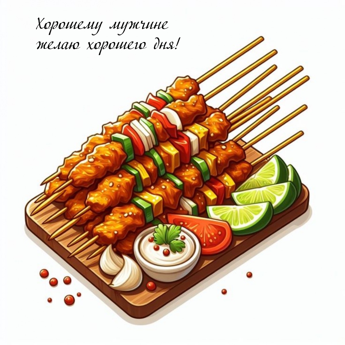 Хорошему мужчине желаю хорошего дня! 
