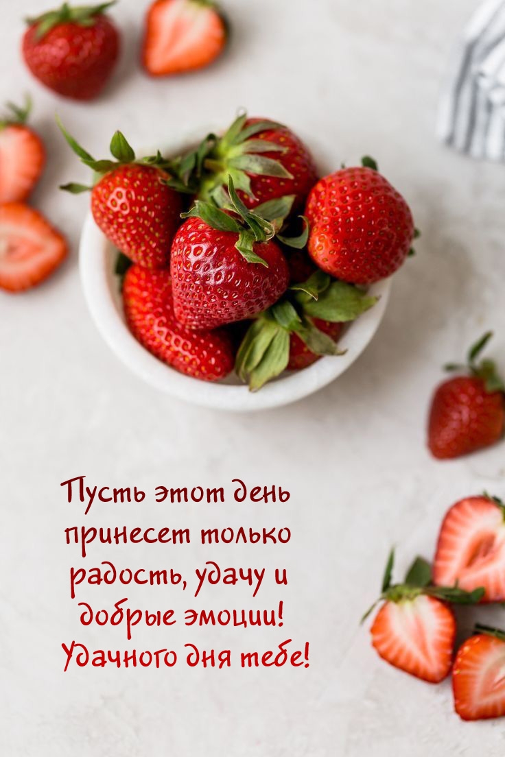 Пусть этот день принесет только радость, удачу и добрые эмоции!