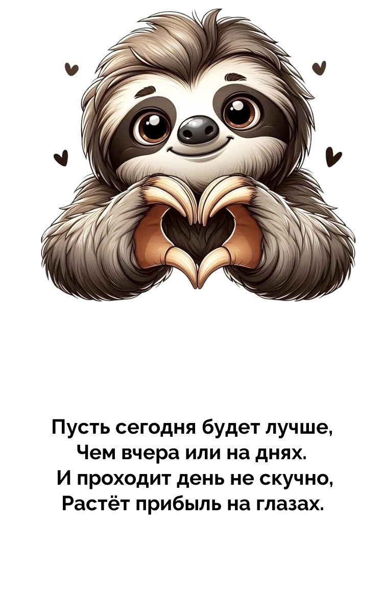 Пусть сегодня будет лучше, чем вчера или на днях.