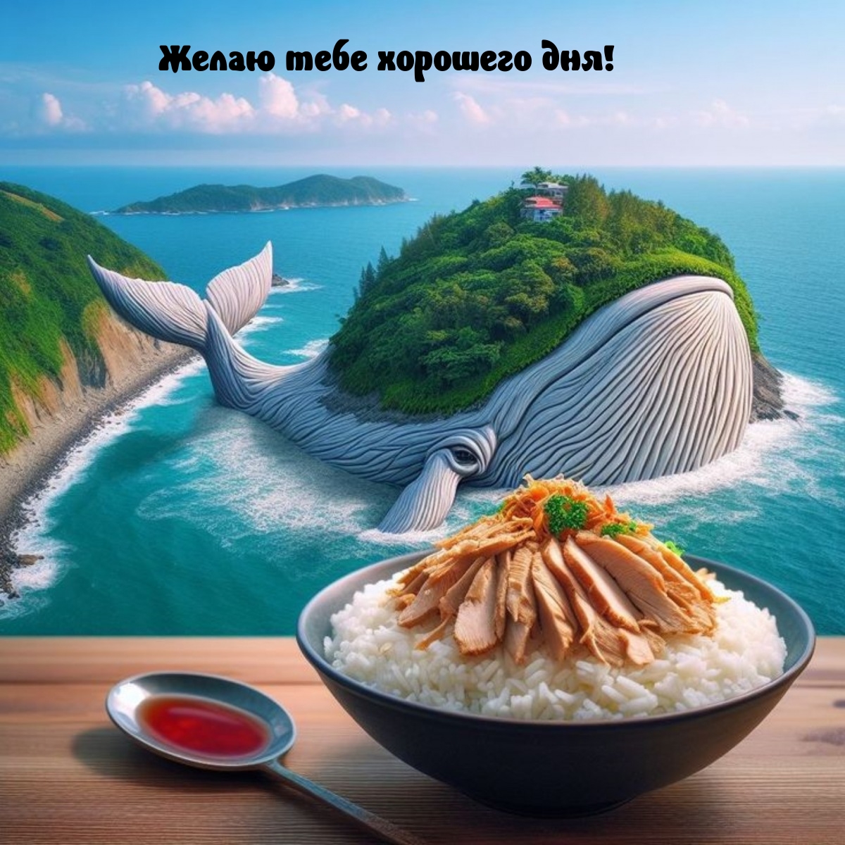 Желаю тебе хорошего дня!