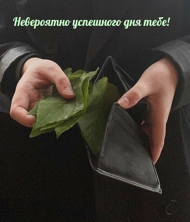 Невероятно успешного дня тебе!