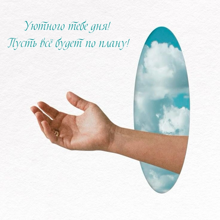 Уютного тебе дня! Пусть всё будет по плану!