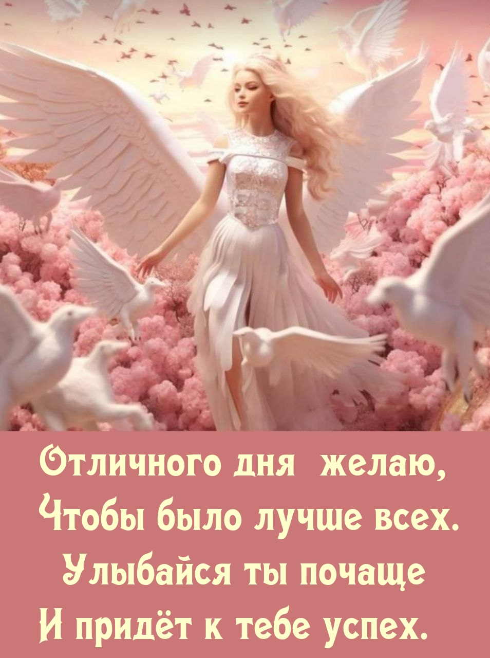 Отличного дня желаю, чтобы было лучше всех.