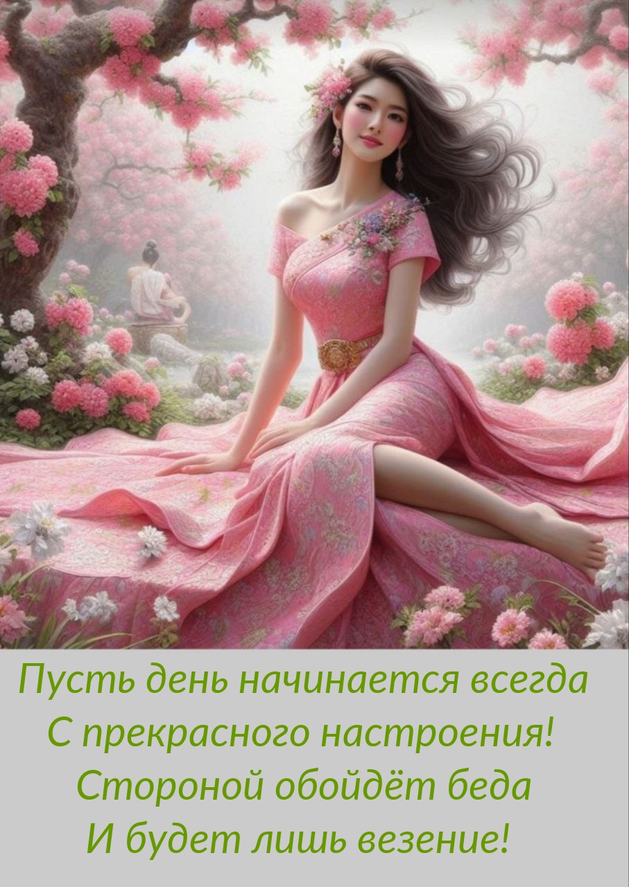 Пусть день начинается всегда с прекрасного настроения!