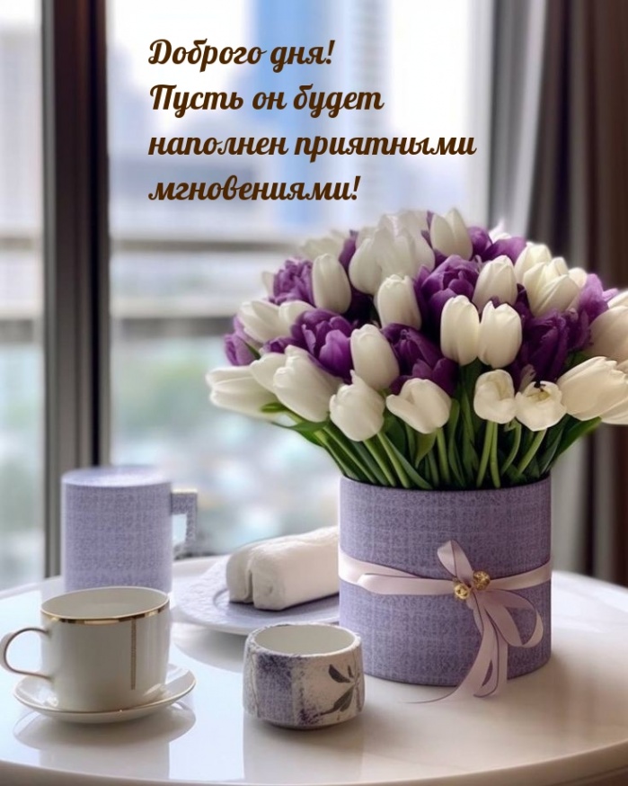 Пусть он будет наполнен приятными мгновениями!