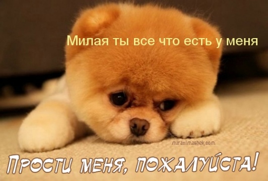 Милая ты все что есть у меня