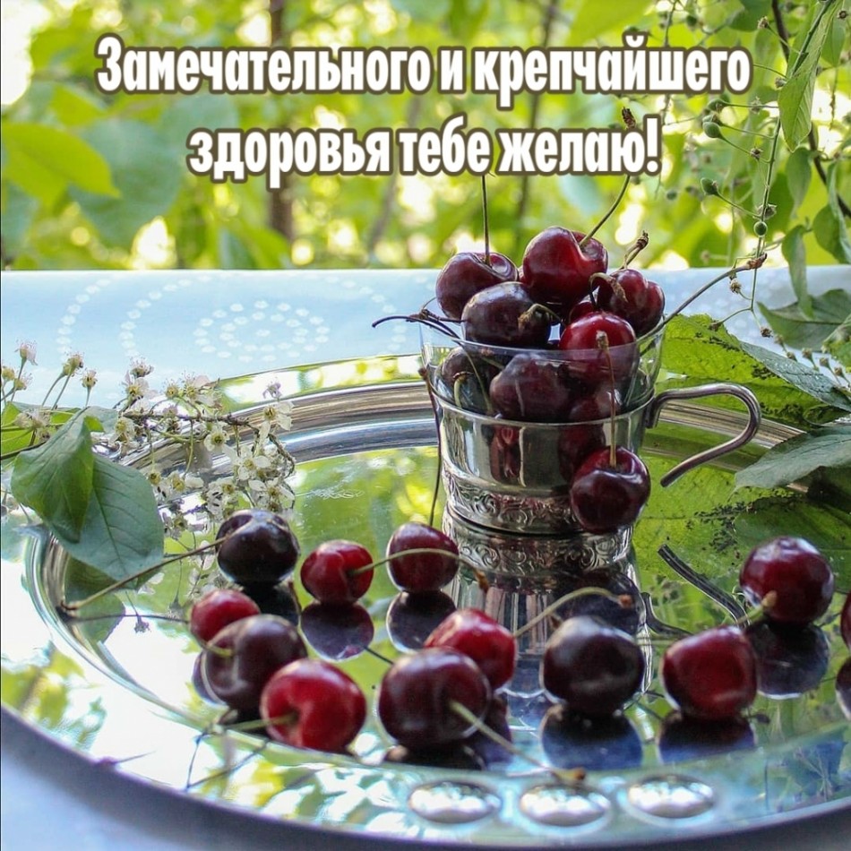 Замечательного здоровья я тебе желаю