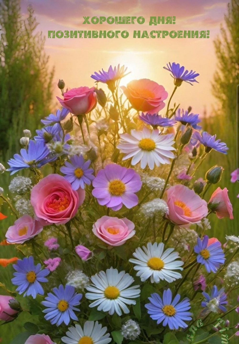 Хорошего дня! Позитивного настроения!