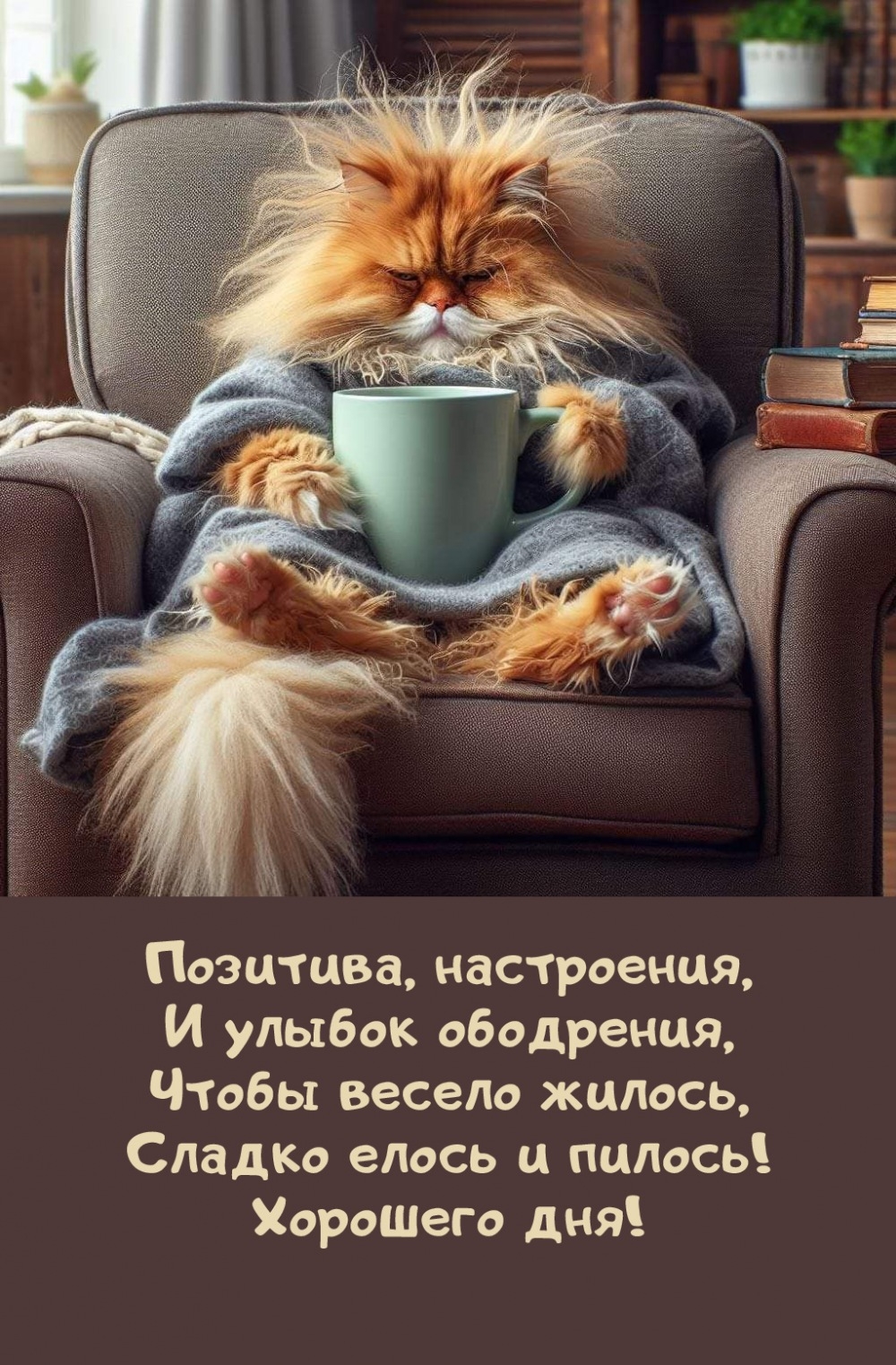 Хорошего дня! Позитива, настроения, и улыбок ободрения