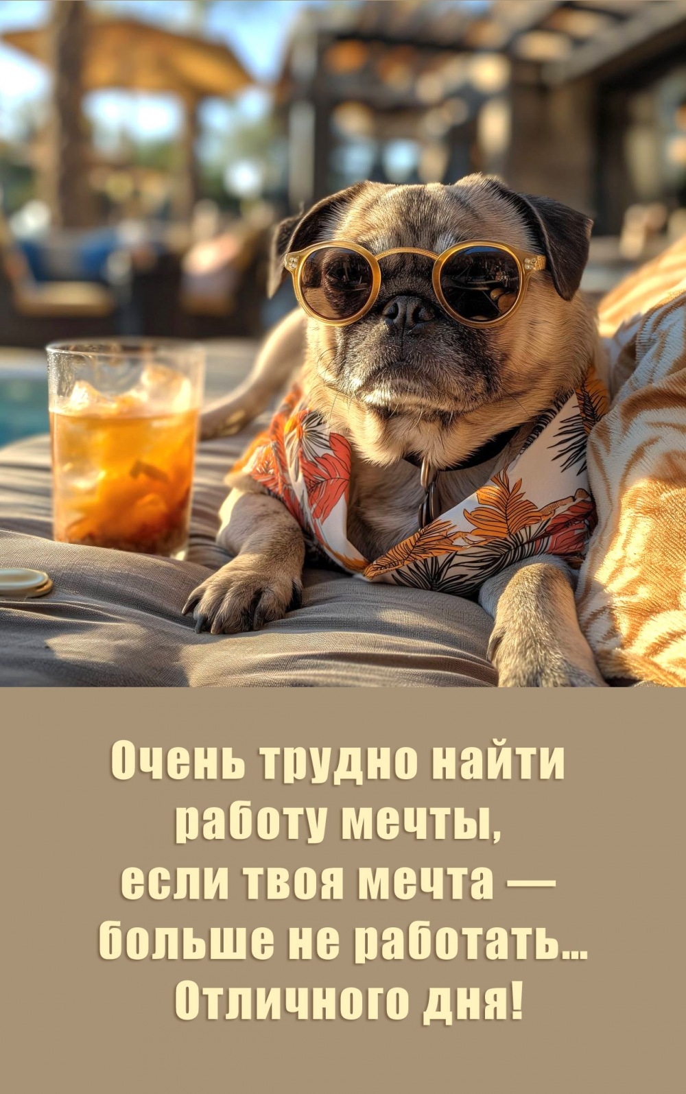 Отличного дня! Очень трудно найти работу мечты