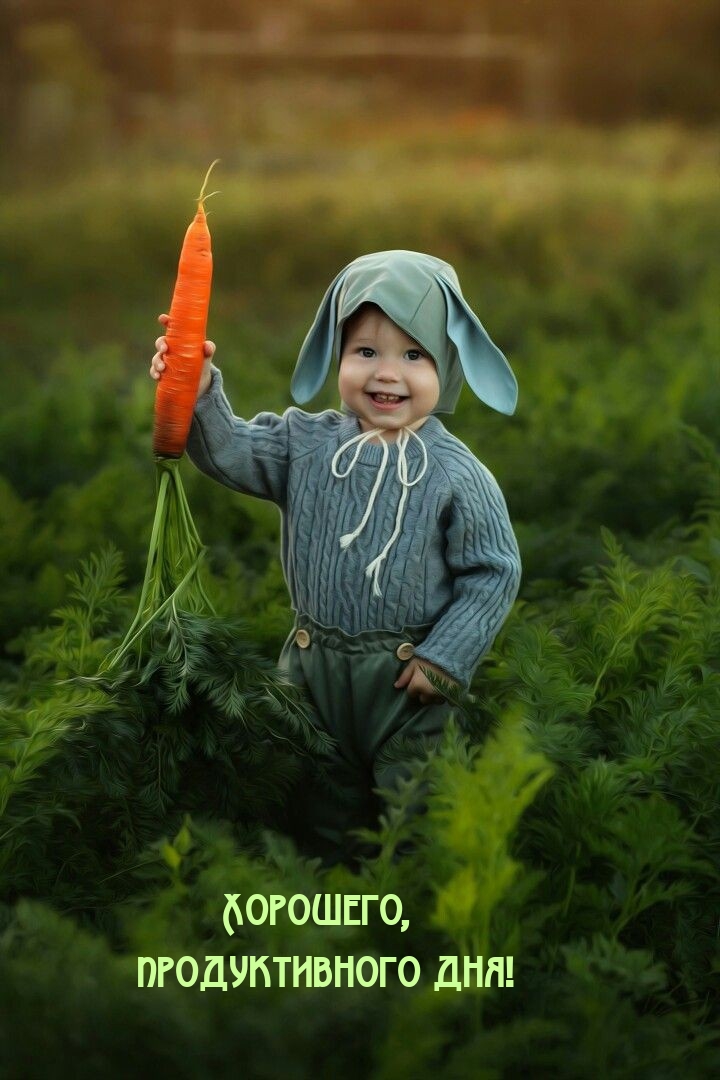 Хорошего, продуктивного дня!