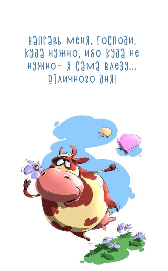 Направь меня, Господи, куда нужно, ибо куда не нужно - я сама влезу...