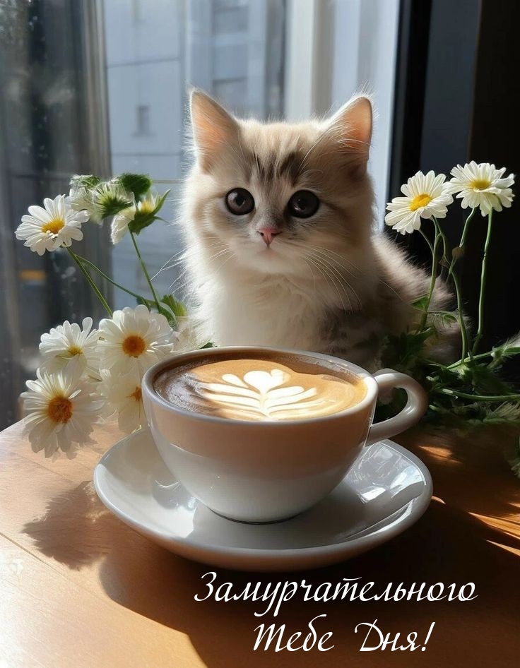 Замурчательного тебе дня!